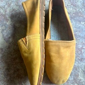 L.L. Bean Yellow lakewash  slip on shoes Women's Loafers